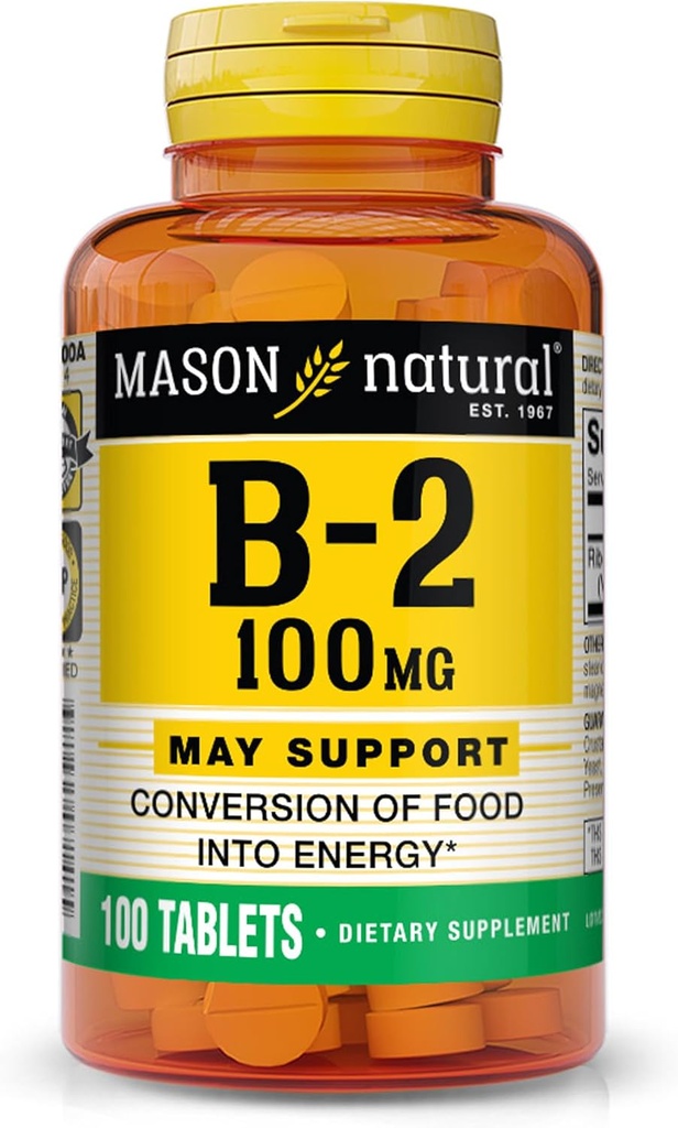 SON NATURAL 비타민 B-2 100mg 100 TABS