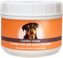 허브 smith Comfort Aches - 개 + 고양이를위한 초본 통증 완화 - 애완 동물 통증 + 통증 - 방염 - 500g 분말