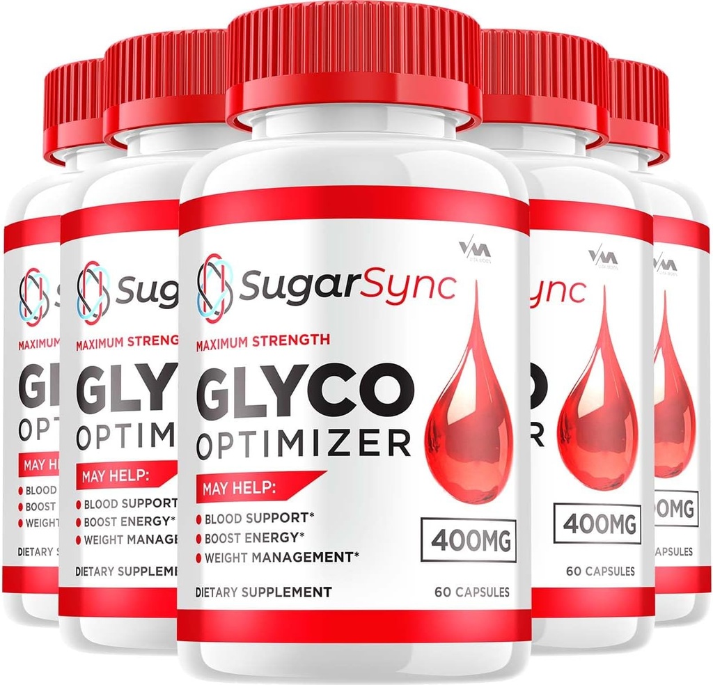 (5 팩) SugarSync 글리콜 - 설탕 Sync 캡슐 세탁기술자, 설탕 Sync 알약, 전반적인 웰빙을 위한 진보된 공식, SugarSync 리뷰, 300의 캡슐