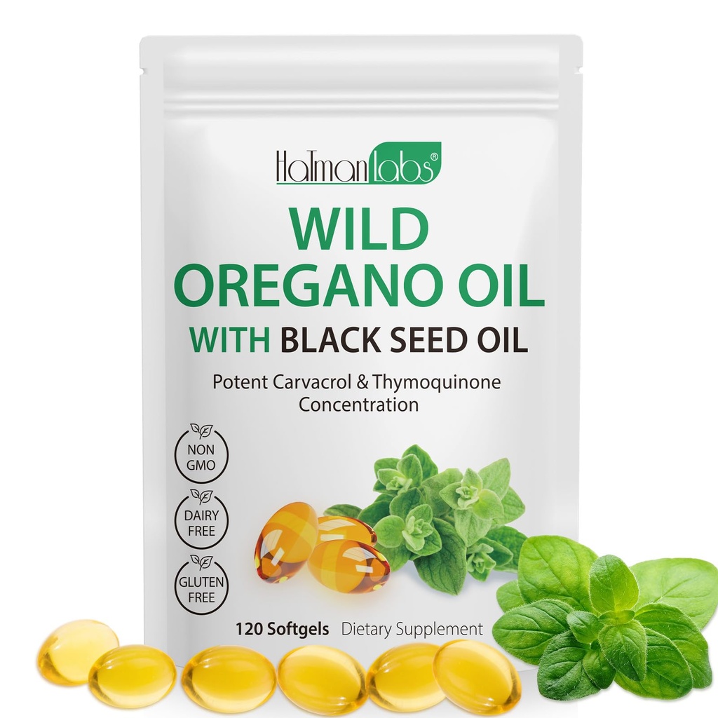 흑 씨앗 오일, 유기 Oregano 오일 Softgels, Oregano 오일 캡슐 유기, 비 GMO, 글루텐 무료,120