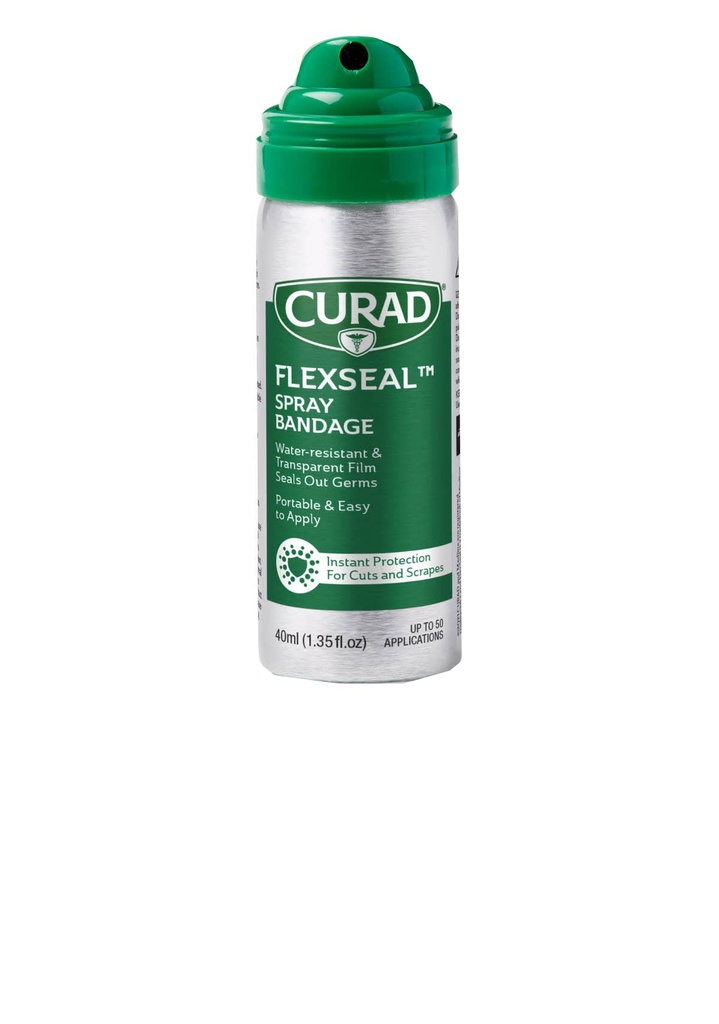 CURAD 액체 살포 붕대, 물 저항하는, 투명한, 커트와 치료, 빠른 부상 배려 해결책, 40 mL, 1EA를 위한 이상