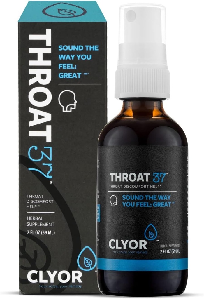 CLYOR THROAT37 - 자연 속 임의의 구호 스프레이 - 자연 초본 보충