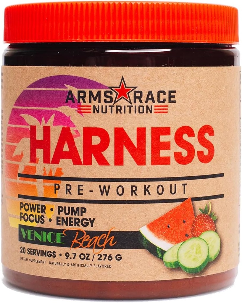 Arms Race Nutrition 마구 Pre-Workout - 베니스 비치 (20 인분)
