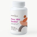 순수한 40:1 Inositol - Myo + D-Chiro Inositol 보충 - 여성을위한 Fertility, 피부, & Menstrual 사이클 필요 - 1 병