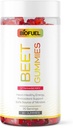 Biofuel Beet Gummies – 심장 건강한 에너지 & 산화 방지제 지원, 질산염의 안전한 근원, 60 조사, 봉사 당 2 Gummies