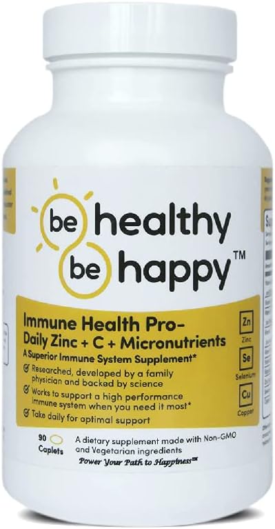 건강하다! 안녕하세요! Immune Health Pro - 매일 아연 + C + Micronutrients Infection 우량한 면역 체계 보충교재