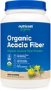 Nutricost 유기 Acacia 섬유 분말 (2 LB) - USDA 인증 유기, 비 GMO, 글루텐 무료