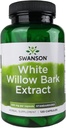 Swanson White Willow Bark Extract - 공동 지원 및 근육 완화 촉진 - 15 % Salicin - Stomach Irritation없이 자연 보충 - (120 캡슐, 500mg 각각)