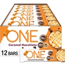 1개의 커피숍은 단백질 막대기, Caramel Macchiato, 20g 단백질과 Caffeine 에너지, Pantry Staples, 2.12 oz (12 조사), 포장 May Vary의 65mg를 가진 글루텐 해방합니다