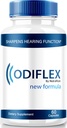 NutraRize Odiflex 캡슐, 프리미엄 귀 건강 공식, 안 귀를 보호하기위한 모든 자연 보충, 공식 보청기 지원 알약, Odi Flex 리뷰 (60 캡슐)