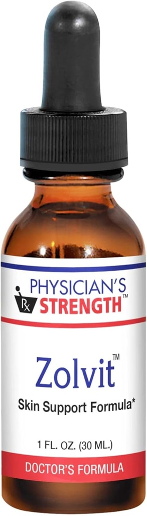 Physician의 힘 Zolvit - 30 mL - P73 Oregano, Extra Virgin Olive Oil, Wild Bay Leaf Oil & Mediterranean Black Seed Oil - 모든 피부 유형에 대한 피부 지원 공식