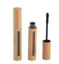 2PCS 6ml 대나무 속눈썹 관은 Mascara 속눈썹 성장 기름을 위한 화장용 메이크업 병 콘테이너 홀더를 빈 보충합니다