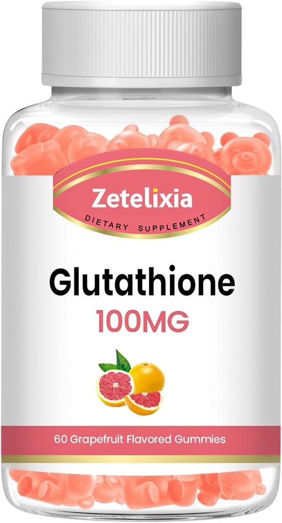 2 팩 Glutathione 교원질 Gummies, 비타민 C를 가진 교원질 Gummies, 여자를 위한 Glutathione 보충교재, 머리 피부 못 근육 & 합동, 노화 방지, Vegan, 설탕 자유로운, 포도 과일 풍미, 120 조사