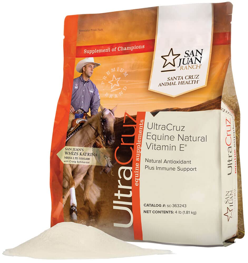 UltraCruz Equine 천연 비타민 E®, 분말, 4 파운드