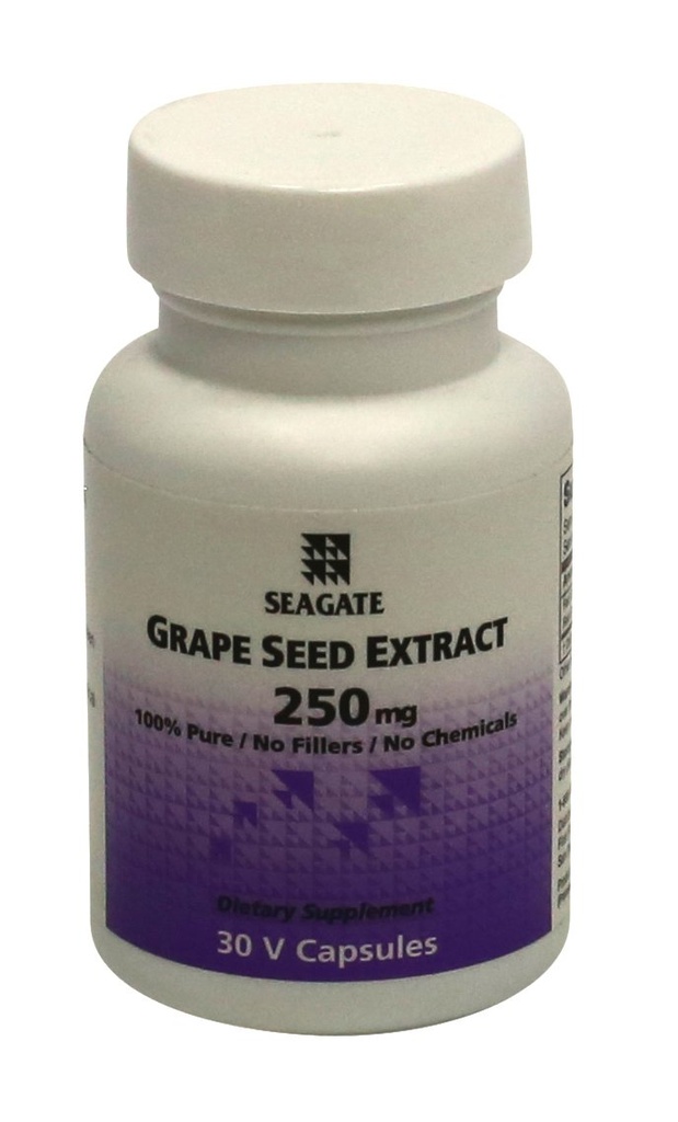 Seagate 제품 포도씨 추출물 250 mg 30의 캡슐