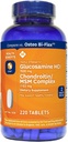 회원 마크 트리플 강도 Glucosamine 1500mg & Chondroitin MSM 1288mg 정제 (1 병 (220 정제))