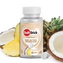 SaltStick Electrolyte FastChews - 60 코코넛 파인애플 Chewable Electrolytes - 달리기와 Hydration, Electrolyte Chews를위한 소금 정제 - 60 개