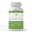 순수한 본래 성분 Alfalfa 잎, (100의 캡슐) 항상 순수한, 첨가물 없음 또는 충전물, 확인되는 실험실