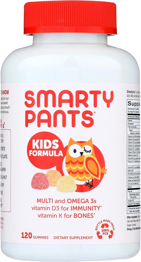 SMARTYPANTS 키즈 120 구미, 120 CT 완료