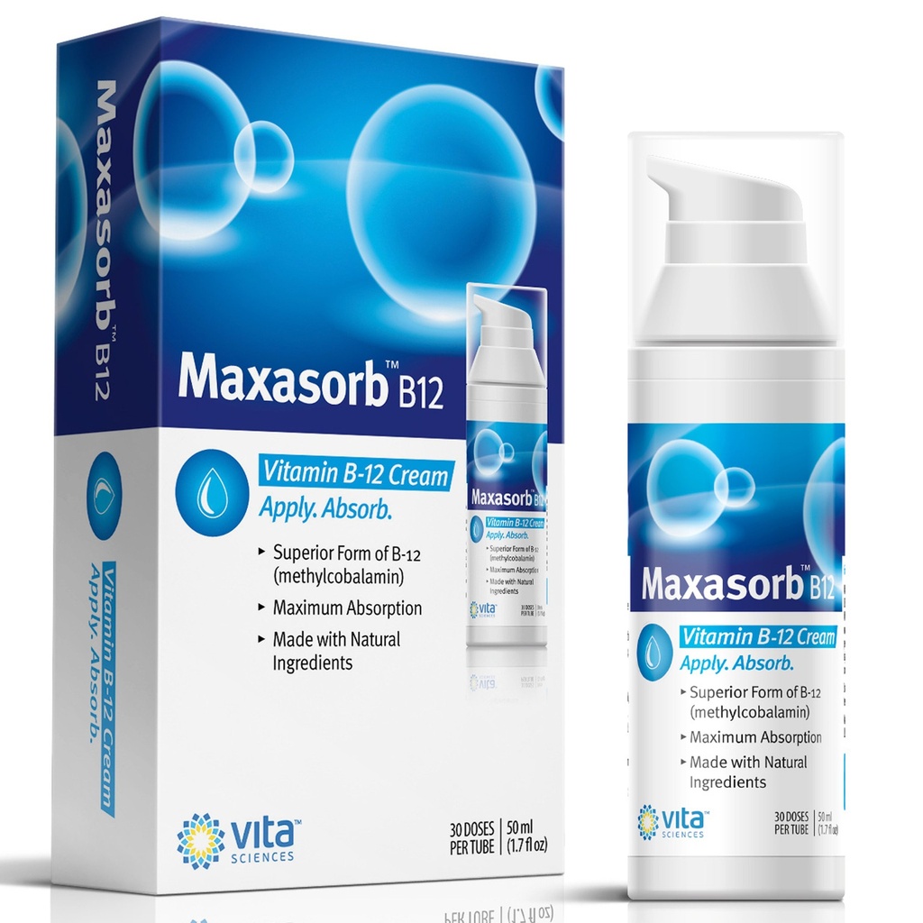 비타민 B12 크림 메틸 B-12, Methylcobalamin B12 1000 mcg 에너지, 건강 & Vibrant 피부, 강력한 화제 B12 피부 크림 - Eczema & Psoriasis를 가진 도움. B12 패치처럼 에너지