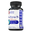 양자 영양 연구소 최대 에너지 B - 비타민 B 복합체, 비타민 B1, B6, B12, Thiamin, Folate 및 Biotin와 메틸을 섞은 B 복합체 비타민 - 60 채식 캡슐