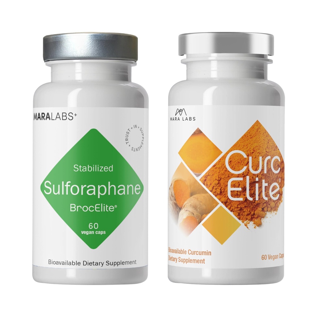 Mara Labs Plus, 60 캡슐 및 CurcElite, 60 캡슐