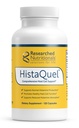 연구 영양 HistaQuel - 듀얼 액션 Histamine & 돛대 셀 지원 공식 - 임상 연구 Flavonoid & 초본 공식 Sting Nettle & Black Cumin Seed Oil, 120 캡슐