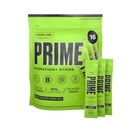 PRIME HYDRATION+ Sticks Lemon Lime | 하이드로션 파우더 싱글 세브 스틱 | 고텐 파우더 | 고텐슈 | 카페인 프리 | Vegan | 16개 스틱