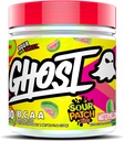 GHOST BCAA 분말 아미노산 보충교재, Sour 헝겊 조각 아이 수박 - 30의 서빙 - 설탕 자유로운 Intra, 포스트 & 전 운동 아미노산 & 회복 음료, 7G BCAA