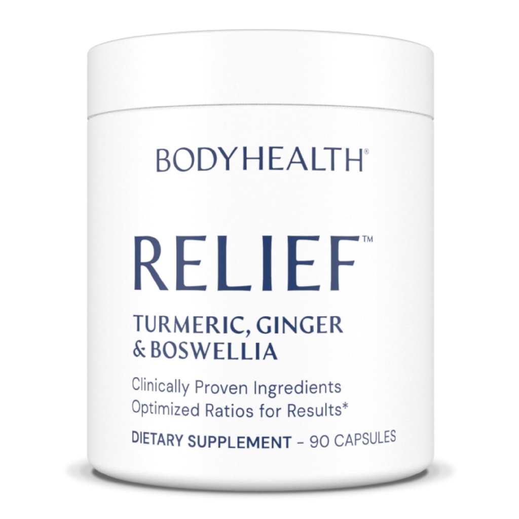 BodyHealth Inflam 구호, 합동 보충교재, 뒤를 위한 기복, 무릎, 심황과 더불어 손, Boswellia, Ginger, 모든 자연적인, 비 GMO, 글루텐 자유로운 (90의 캡슐)