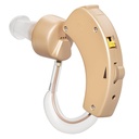 MEDca Hearing 증폭기 2 팩 - 디지털 방식으로 BTE 개인적인 건강한 증폭기 w/Noise Reduction & 양 통제, LR44 건전지 강화되는, 6개의 귀 돔, 좌/후 사용, 작은 & Discreet