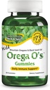 NORTH AMERICAN HERB & SPICE Orega O의 - 야생 산 Oregano 및 블랙 씨 오일 60 Gummies - 비 GMO - 30 서빙