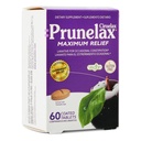 Prunelax Ciruelax Occasional 변비, Senna Extract, Vegan & Gluten-Free, Gentle Overnight Relief - 60ct를 위한 자연적인 Senna를 가진 최대 기복 Laxative 정제