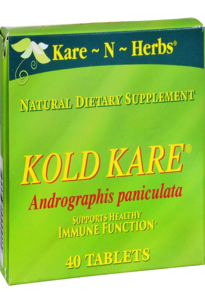 Kold Kare Daily Immune Health Function, 40 Count | 냉, Sinus, Allergy Symptoms | Non-Habit Forming | 부작용 없음