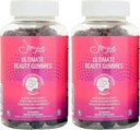 Joyce Giraud 궁극적 인 아름다움 Gummies, 60 일 공급, 지원 피부 Hydration & 건강한 피부 톤, 180 Gummies