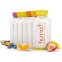 Huma Plus (Double Electrolytes) Chia Energy Gel, 다양성 팩, 12 젤 - Stomach Friendly, Real Food Energy Gels