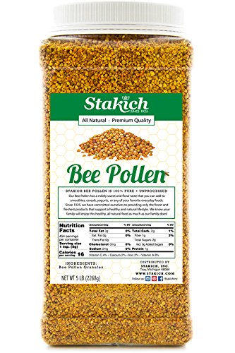 Stakich Bee Pollen (5 파운드)