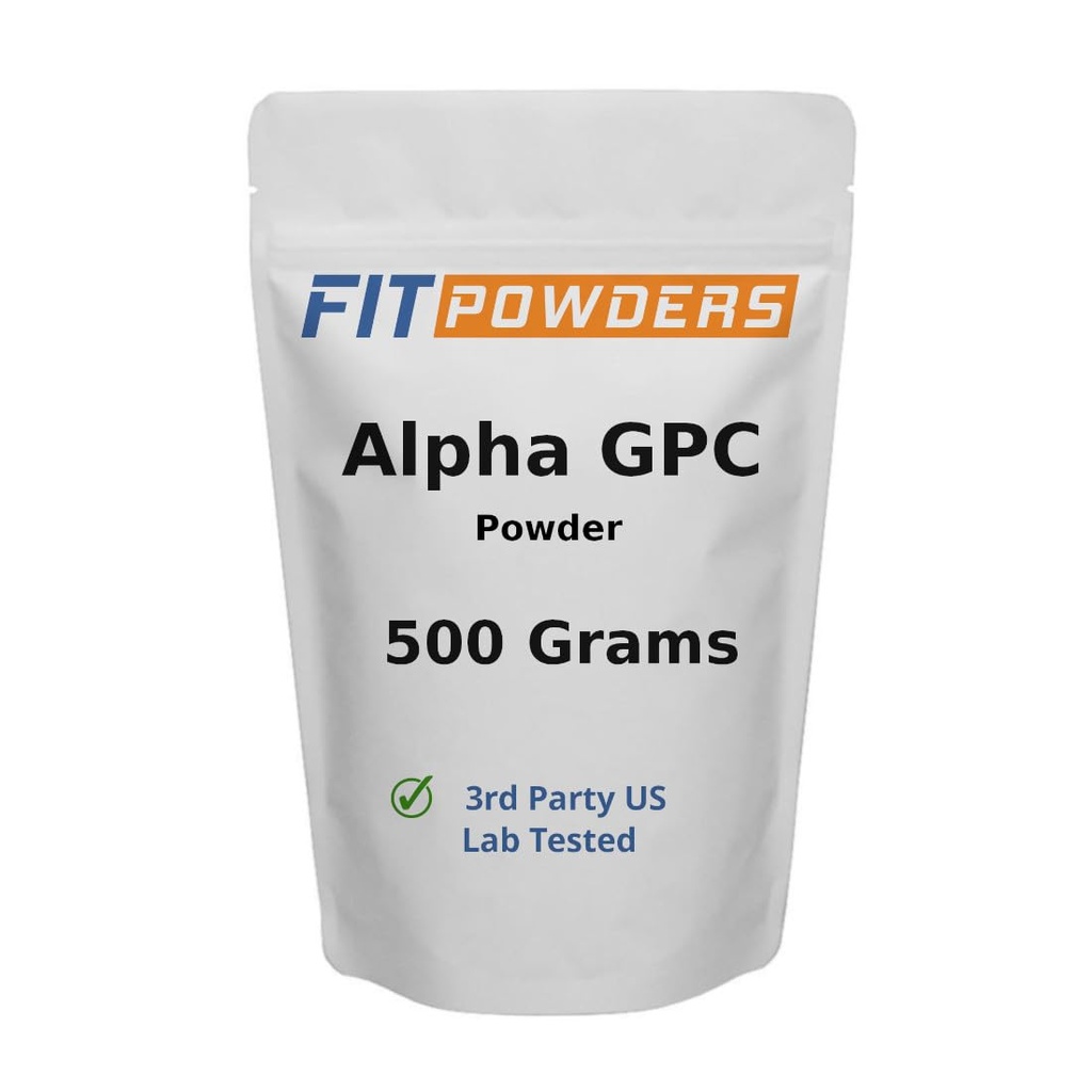 알파 GPC 분말 500 그램, 비 GMO 알파 GPC 보충교재 Choline 분말, 채식주의자, 제3자 시험되는, 전 운동, 기억 및 초점, Scoop와 더불어