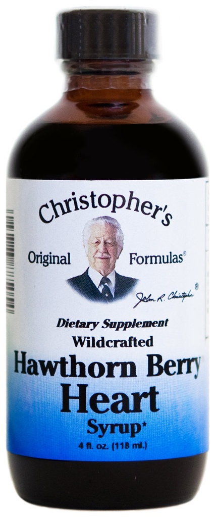 Christopher의 원래 공식 Hawthorn Berry Heart Syrup, 4 Ounce 박사