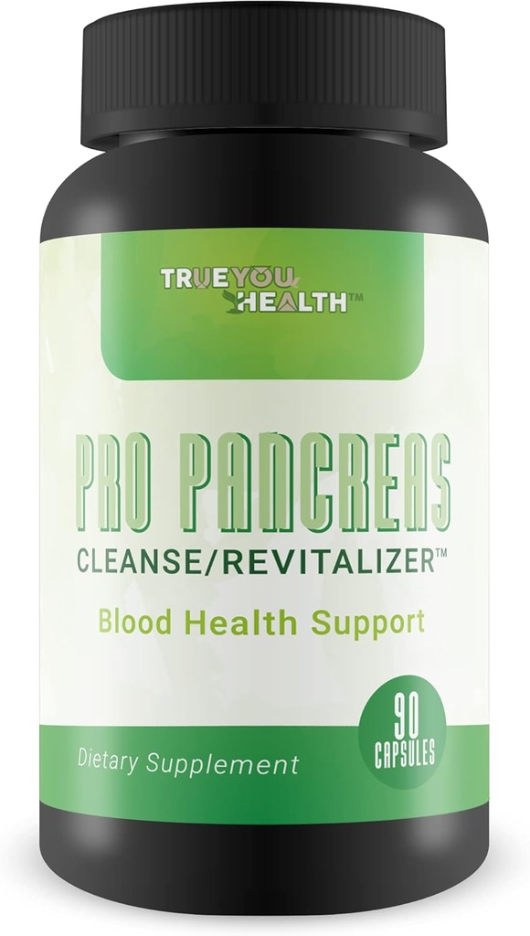 Pro Pancreas Cleanse/Revitalizer - 지원 Pancreas와 혈액 건강 - 산화 방지제 녹차 Pancreas Cleanse 및 Detox - 지원 건강한 Pancreas 기능 - 비타민 D, 비타민 C, 및 심황을 포함합니다