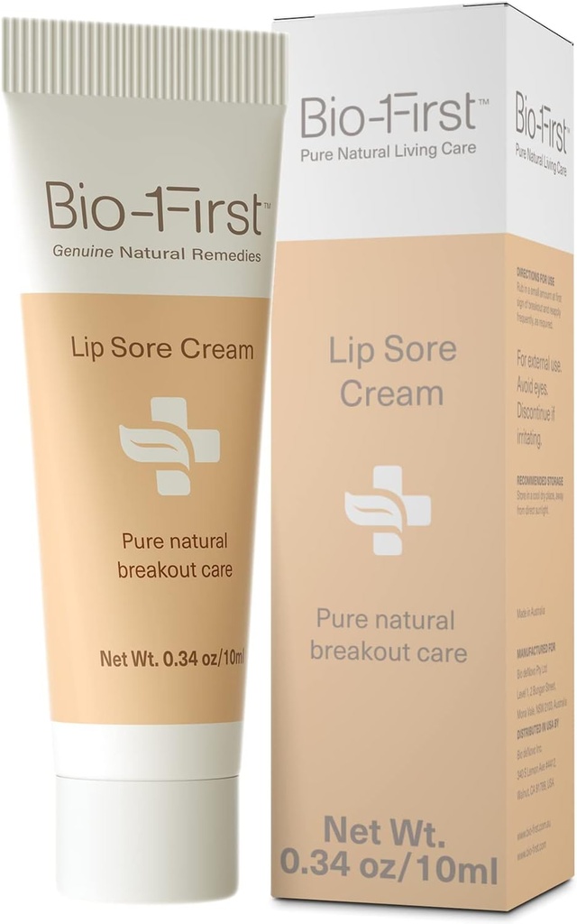 립 Sore 크림 급속한 응답 찬 Sore 해결책 모든 자연적인 Manuka 기름 - 물집 & Itch 기복 크림 - Vegan - 글루텐 자유로운 - 피부 관리 - 입술 배려 제품 - 감귤류 방향 - 10ml