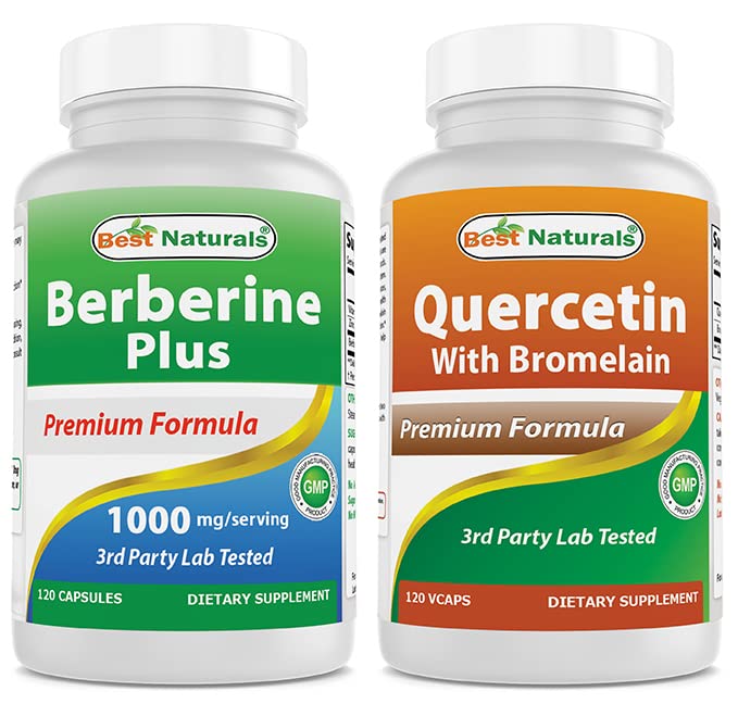 Bromelain를 가진 1000mg & Quercetin 플러스 제일 자연적인 Berberine