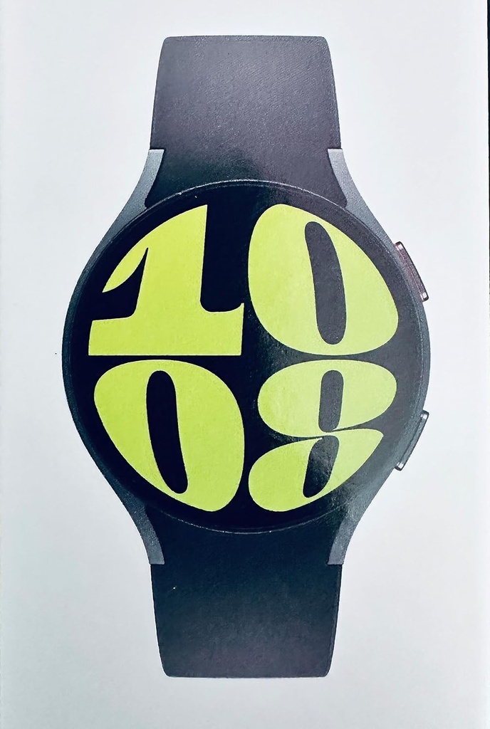 삼성 갤럭시 워치 6 44mm 알루미늄 Smartwatch w / 피트니스 트래커, 하트 모니터, BIA 센서, 고급 수면 코칭, 블루투스 - 흑연