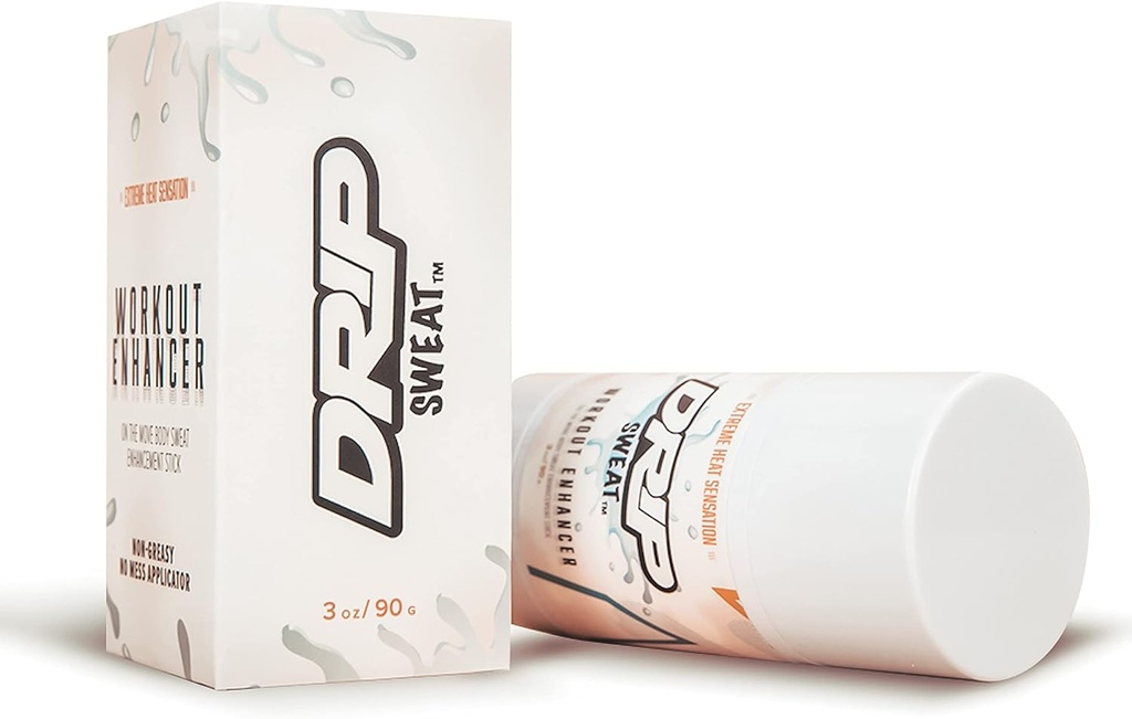 DRIP 땀 - 운동 강화제 - 자연적인 Thermogenic 뜨거운 슬리밍 & 남자 & 여자를 위한 몸 러닝 땀 지팡이.