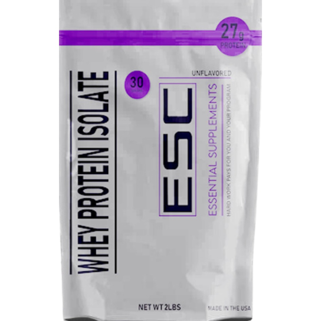 Pure Unflavored Whey Protein Isolate - 27g Protein per 서빙 - 다목적 단백질 보충