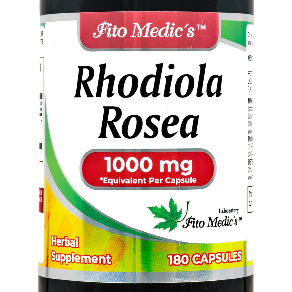 실험실 - rhodiola rosea - rhodiola rosea 보충교재 -180 모자 - 매우 높은 흡수.