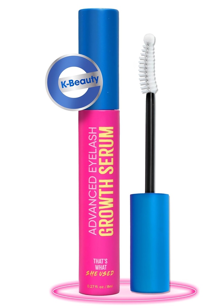 [K-뷰티] 그것은 그녀가 사용 된 고급 속눈썹 성장 혈청과 블로우 증강자 인| Longer, thicker & Fuller Voluminous Eyelash Serum to Grow Lashes | Paraben, 글루텐 무료 (8ml, 0.27 fl oz)
