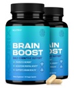 Nootrix 두뇌 부스트 Nootropic 보충교재 | 지원 기억, 정신 초점, 인지 건강 & 에너지 | 촉진 건강한 무드 & 두뇌 기능 | Ginkgo Biloba & DMAE | 120 캡슐