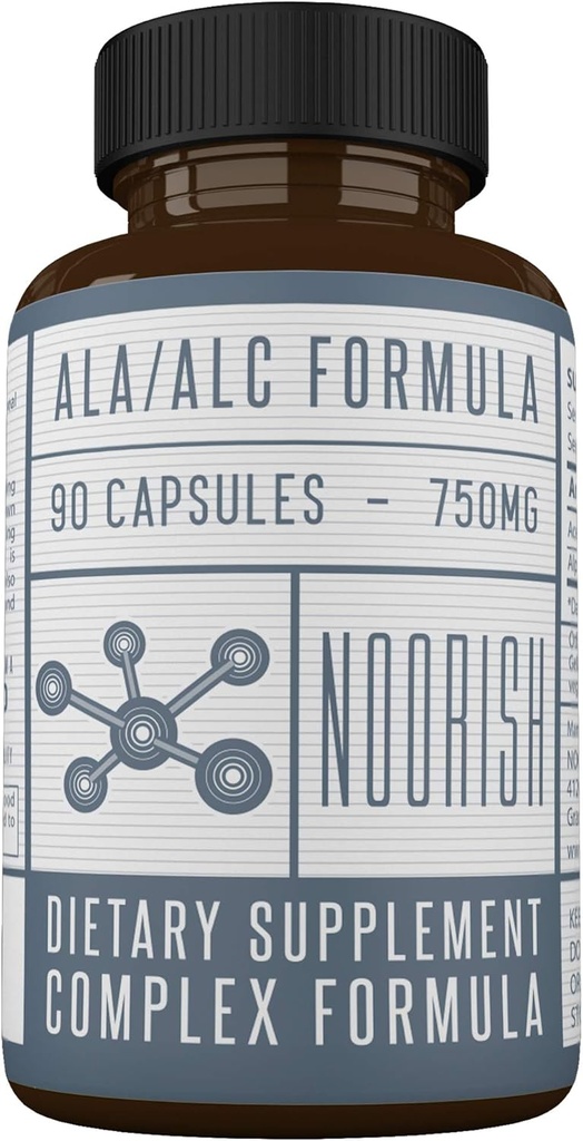 알파 Lipoic 산을 가진 아세틸 L 카르니틴 - ALA ALC ALCAR - 아세틸 L 카르니틴을 가진 알파 Lipoic 산 - 525 mg ALCAR - 225 mg ALA - 90의 캡슐
