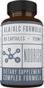 알파 Lipoic 산을 가진 아세틸 L 카르니틴 - ALA ALC ALCAR - 아세틸 L 카르니틴을 가진 알파 Lipoic 산 - 525 mg ALCAR - 225 mg ALA - 90의 캡슐